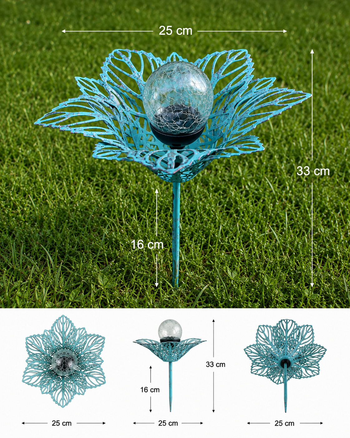Patina Lotus — dimensions